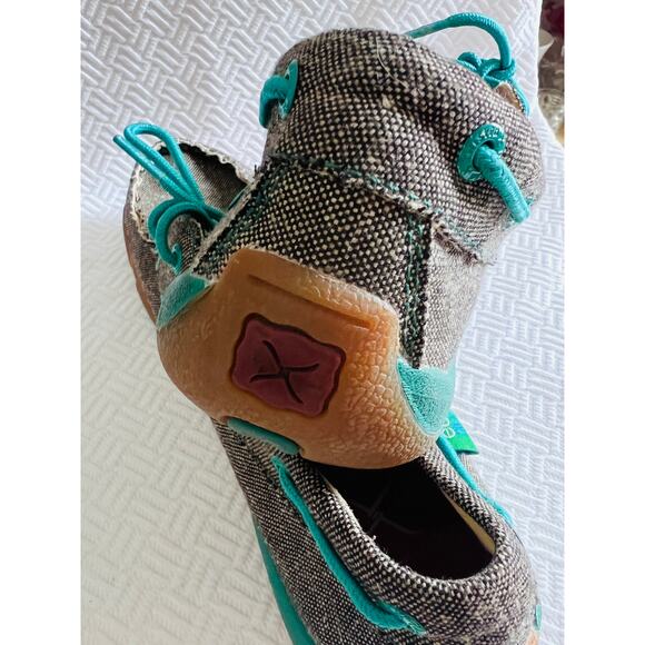 Twisted X ECO TWX Women’s Size 8M Driving Mocs Slip Resistant Washable Shoes - Picture 4 of 9